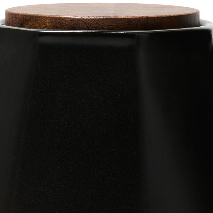 Black Camellia Ceramic Teapot & Teacup Set - Image 6