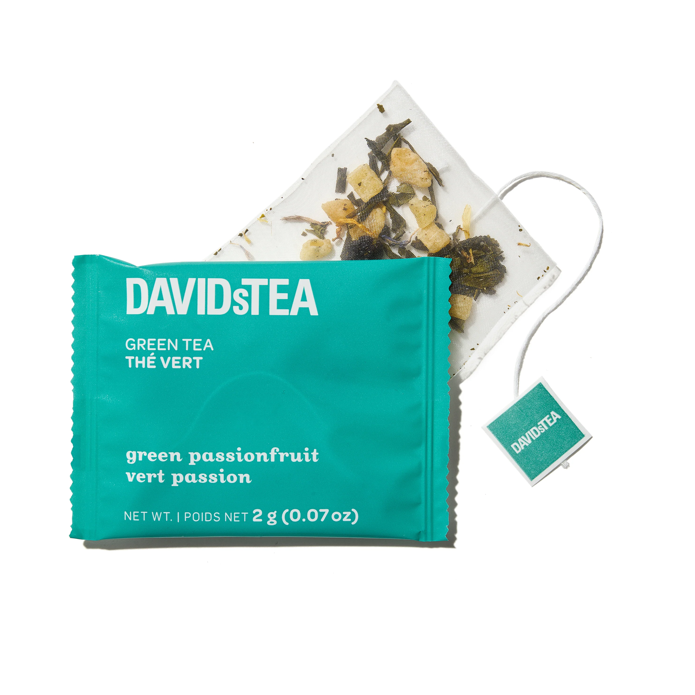 Green Passionfruit Tea Pack of 12 Sachets - Image 2