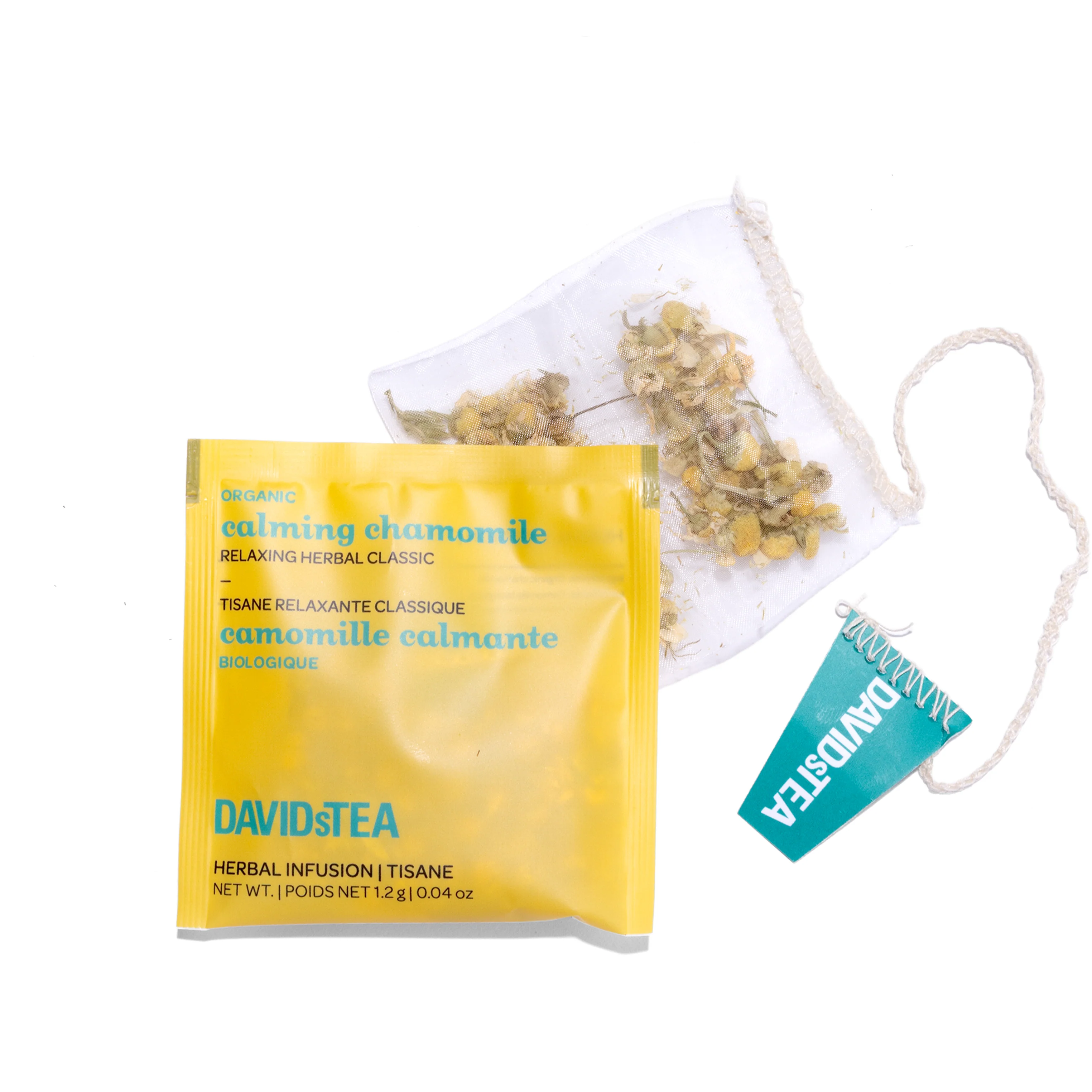 Organic Calming Chamomile Tea Pack of 25 Sachets - Image 2