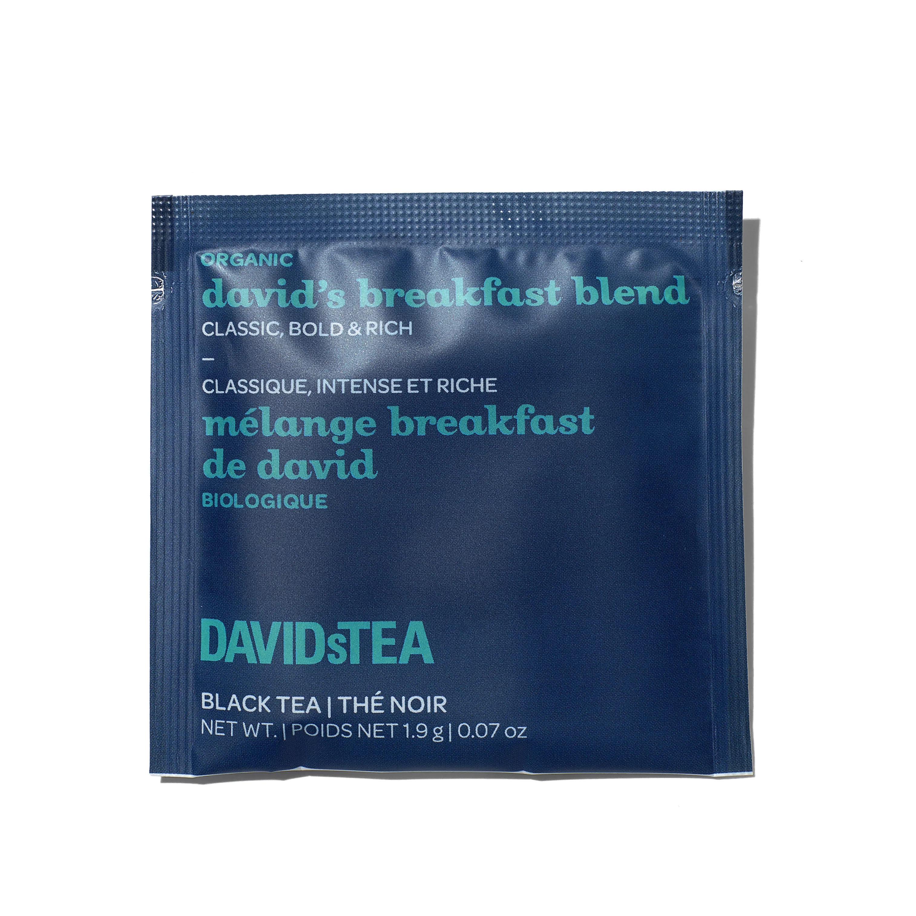 Organic David's Breakfast Blend Tea Pack of 25 Sachets