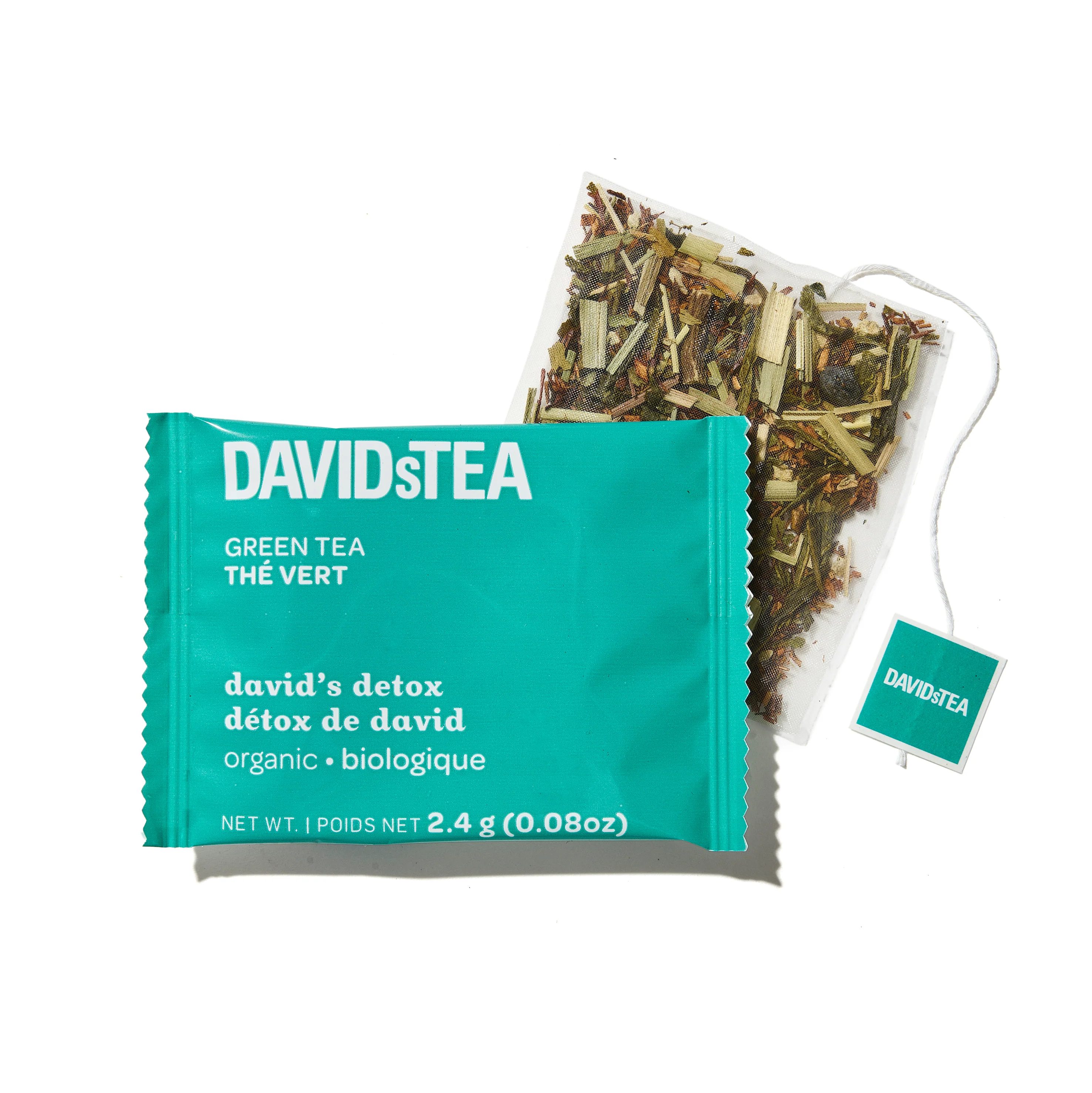 Organic David's Detox Tea Pack of 12 Sachets - Image 2