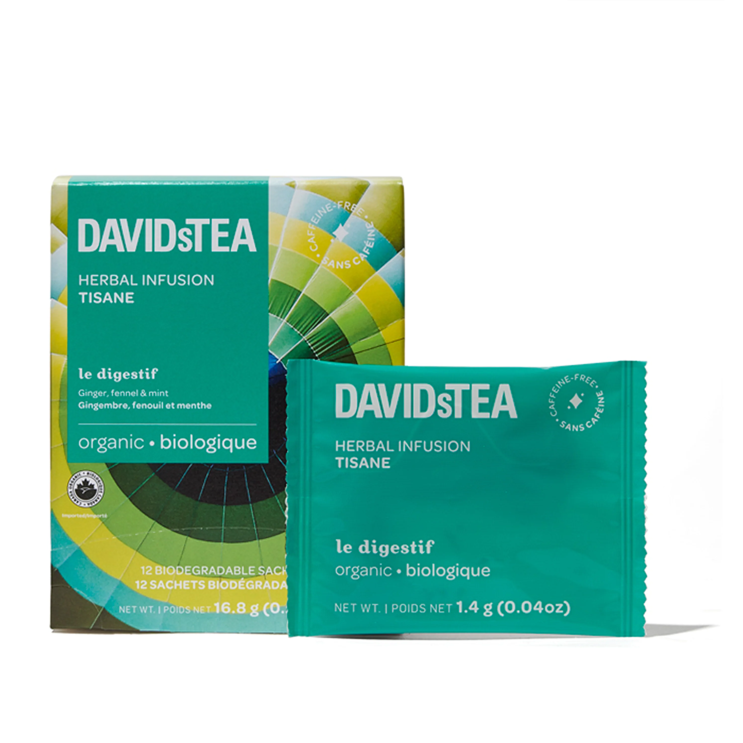 Organic Le Digestif Tea Pack of 12 Sachets