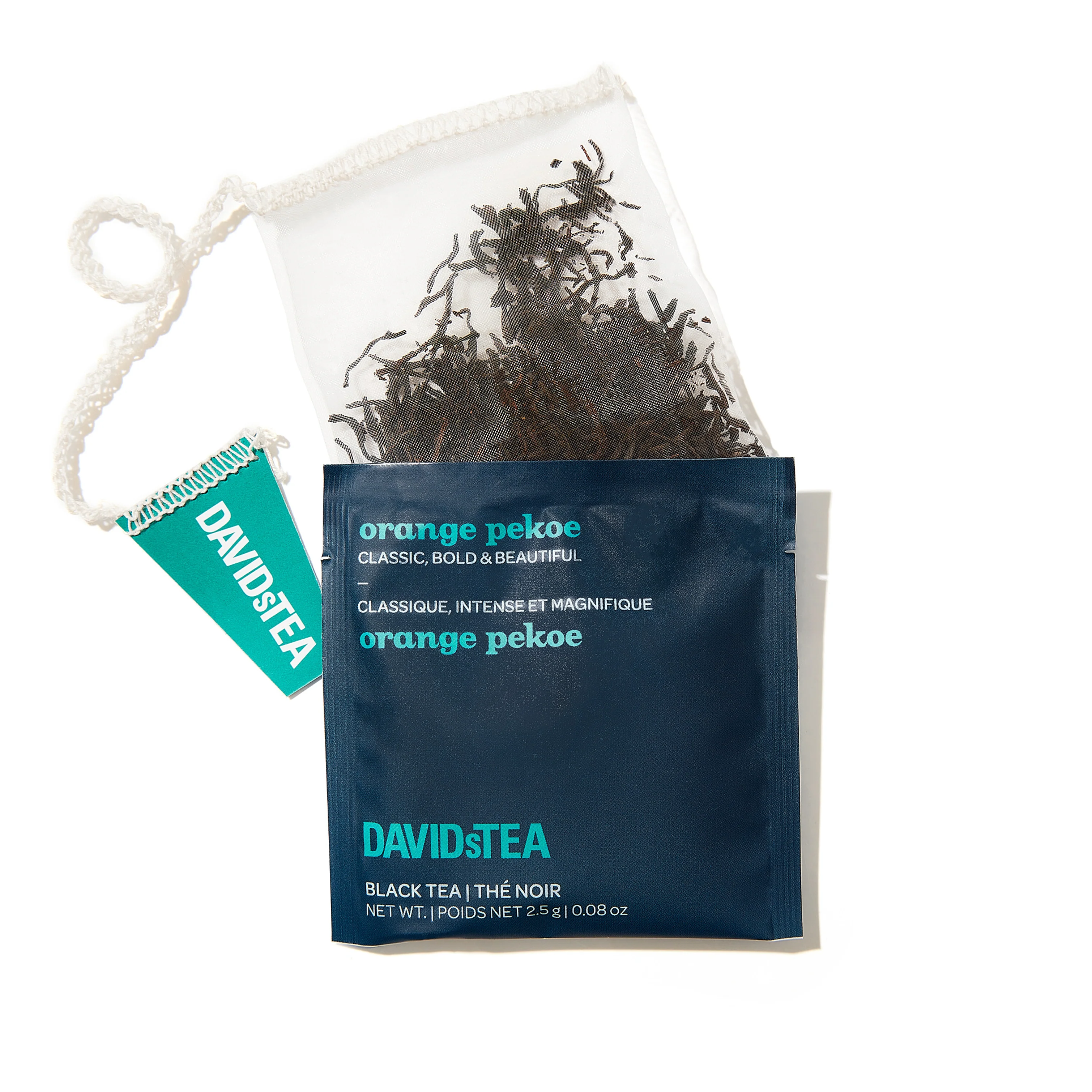 Organic Orange Pekoe Tea Pack of 25 Sachets - Image 2