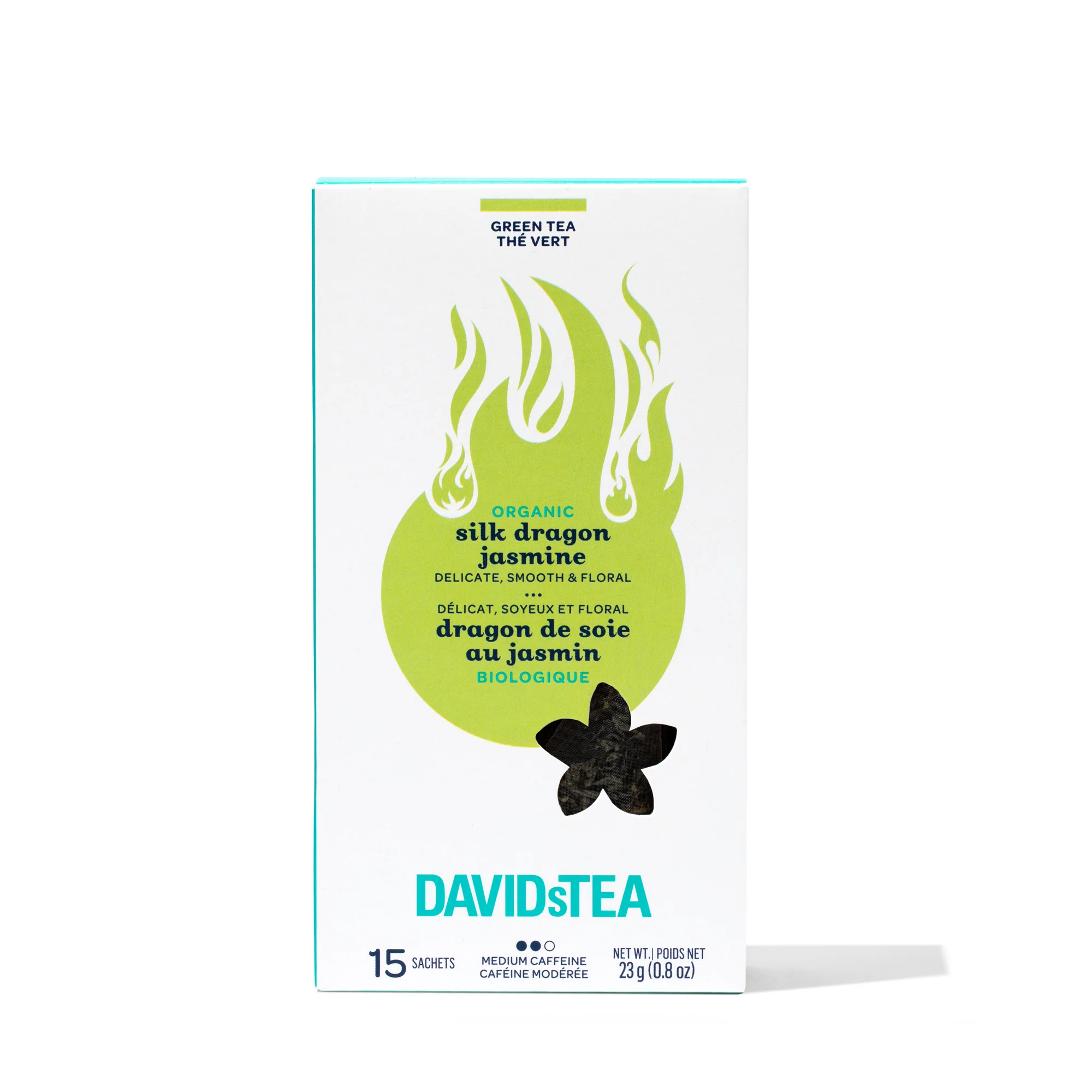 Organic Silk Dragon Jasmine Tea - Image 2
