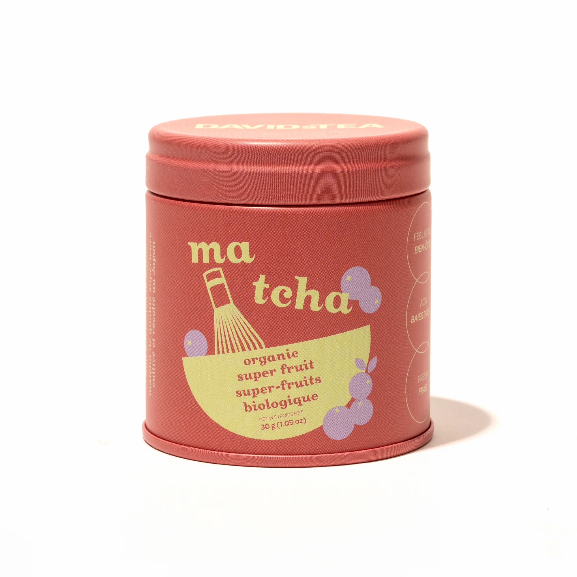 Organic Super Fruit Matcha Mini Tea Tin