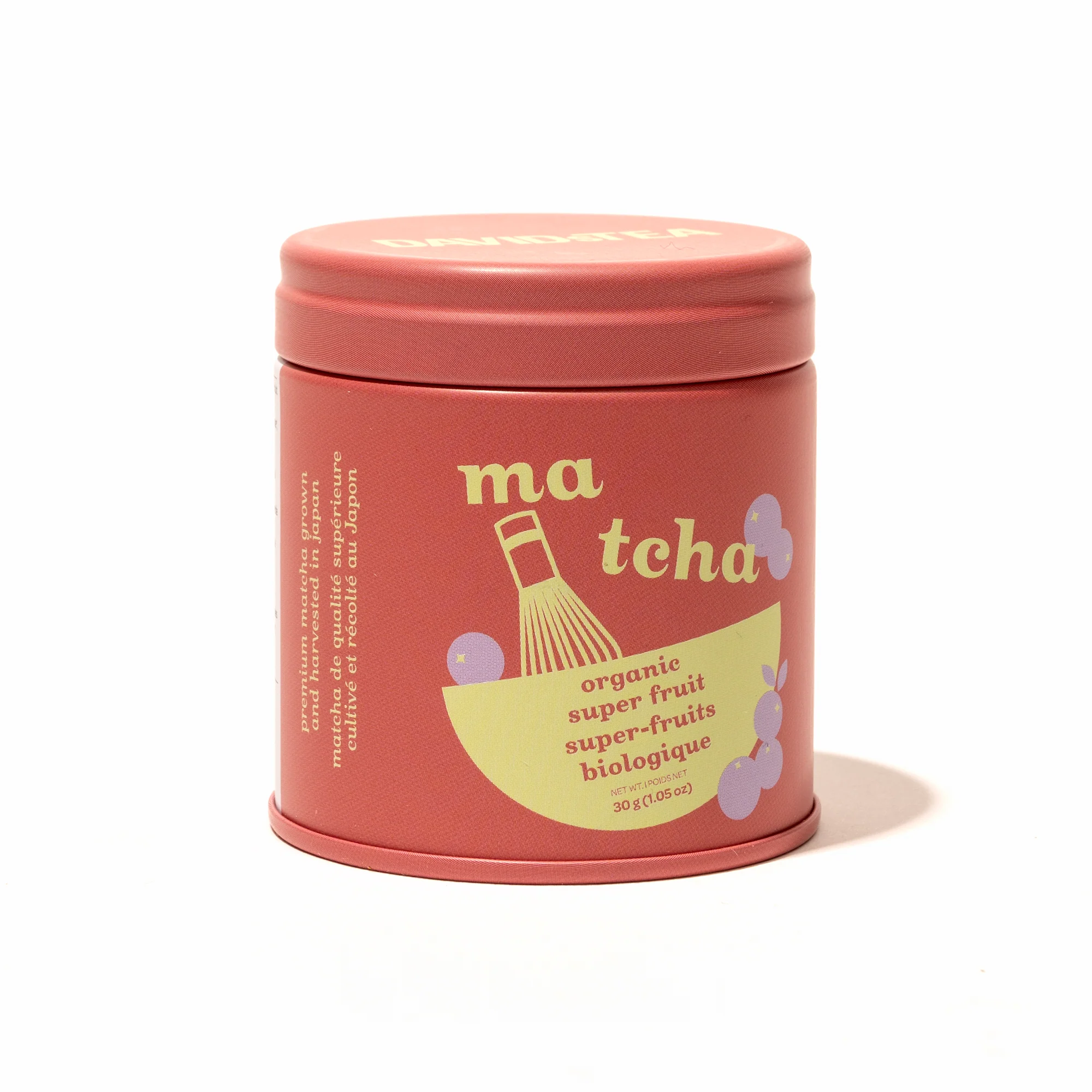 Organic Super Fruit Matcha Mini Tea Tin - Image 2