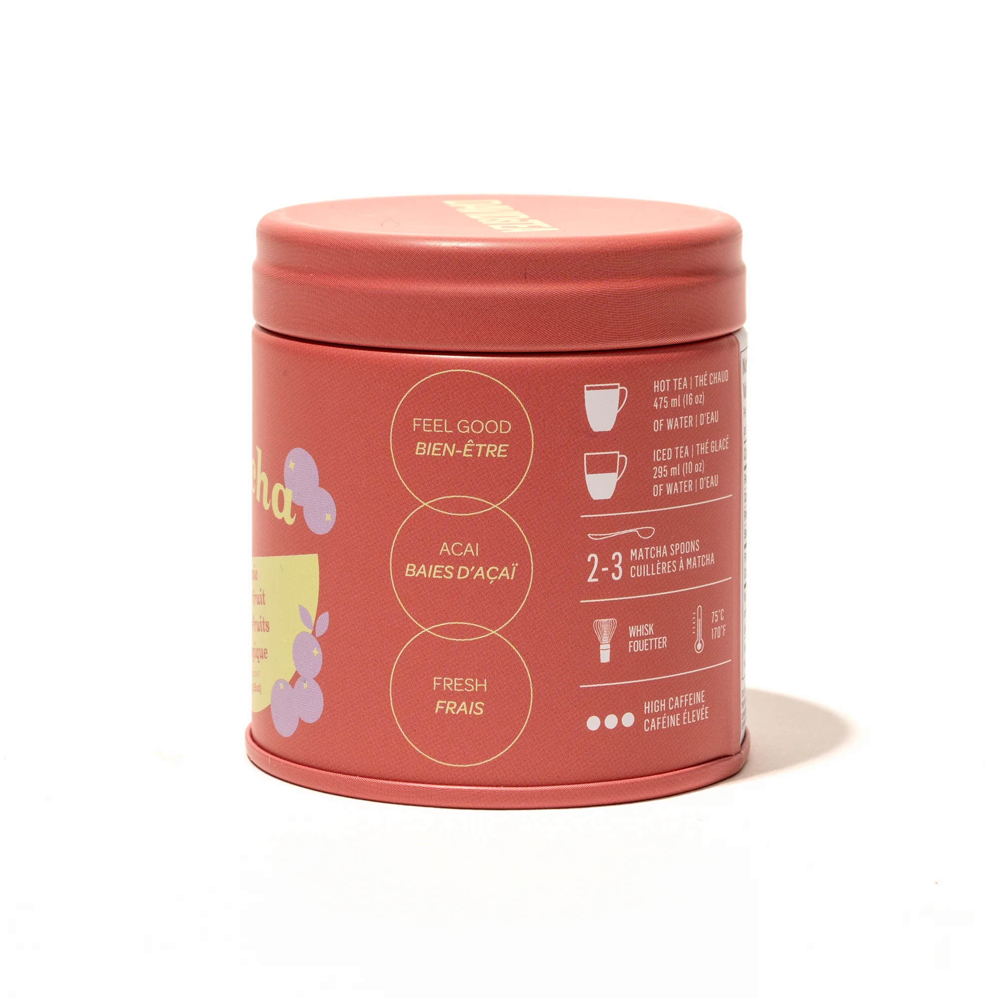 Organic Super Fruit Matcha Mini Tea Tin - Image 3