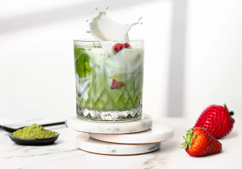 Organic Strawberry Matcha - Image 5