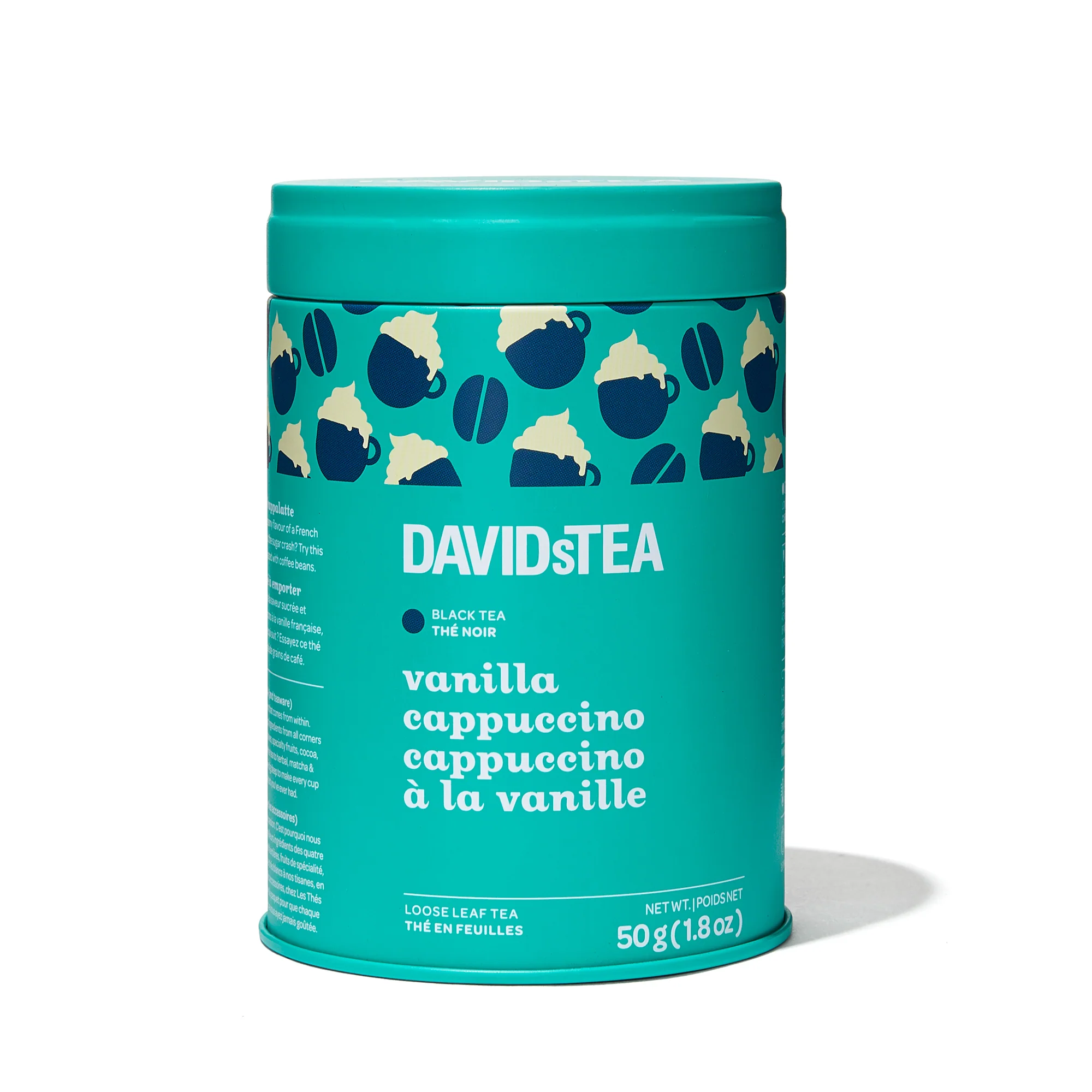 Vanilla Cappuccino Tea Loose Leaf Tin
