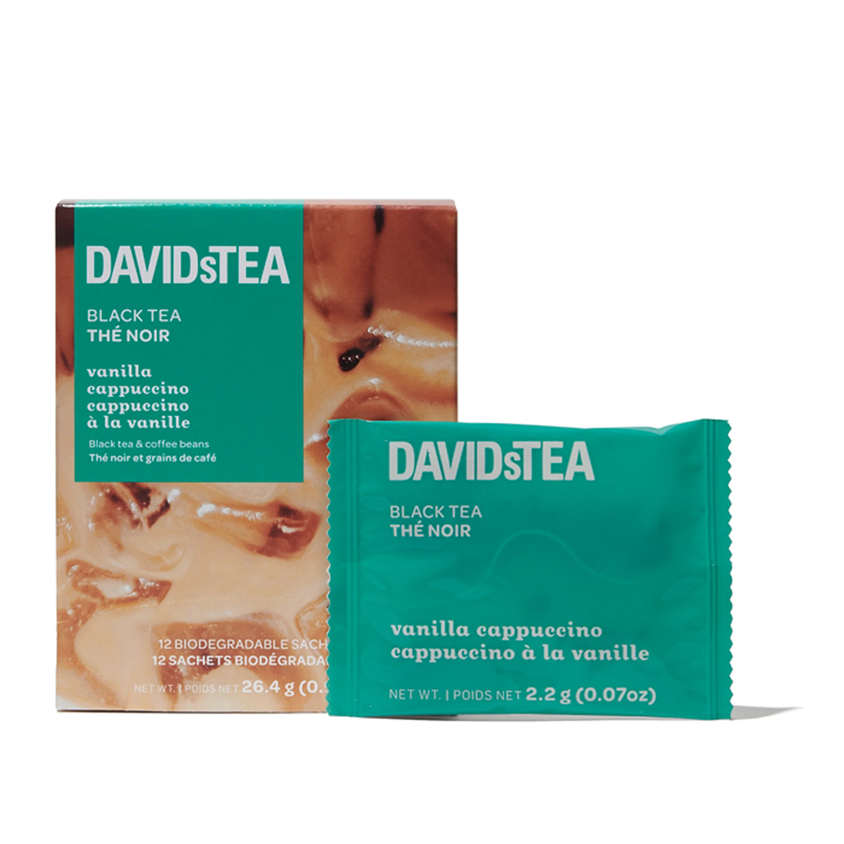 Vanilla Cappuccino Tea Pack of 12 Sachets