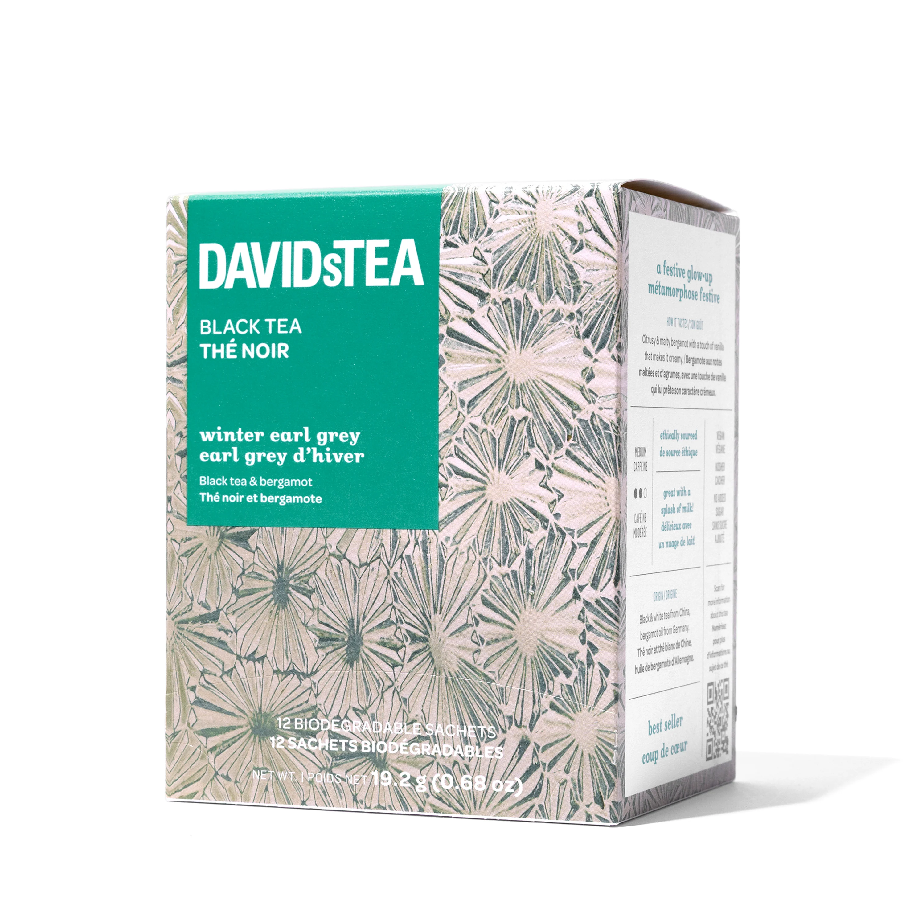 Winter Earl Grey Tea Pack of 12 Sachets - Image 2